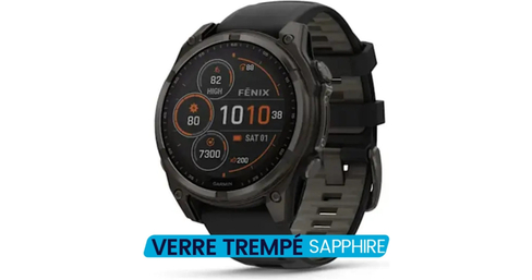 Montre Gps Fenix 8 Solar Sapphire 51mm