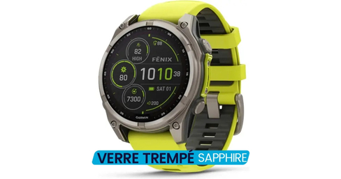 Montre Gps Fenix 8 Solar Sapphire 51mm