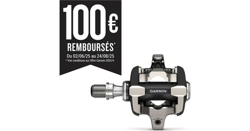 Pedales capteurs de puissance RALLY XC200 double