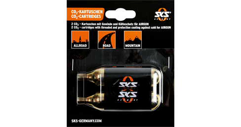 Cartouche CO2 (X2) 16g avec filetage