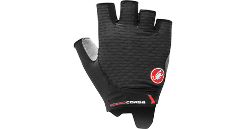 Gants courts Rosso Corsa 2 femme